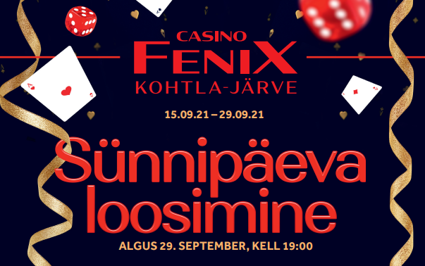 Kohtla-Järve Fenix Casino sünnipäev Kohtla-Järve Fenix Casino sünnipäev