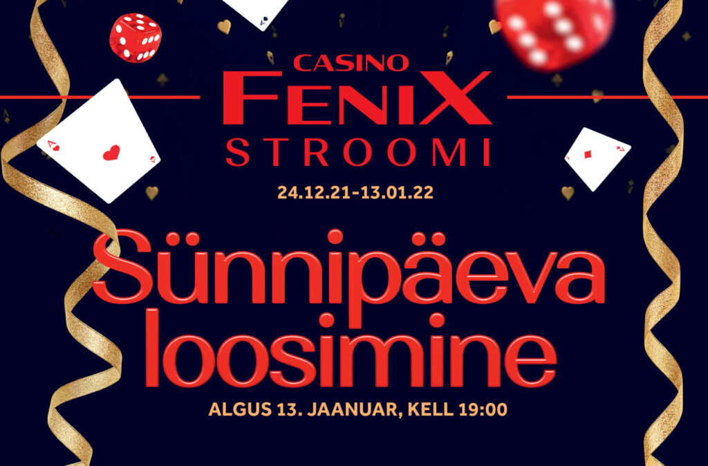 Stroomi Fenix Casino sünnipäev Stroomi Fenix Casino sünnipäev
