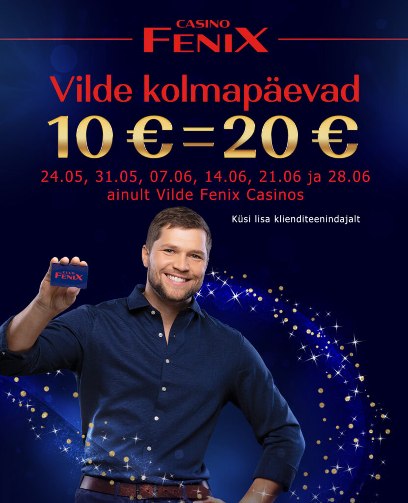 Vilde kolmapäevad 10€=20€ Vilde kolmapäevad 10€=20€