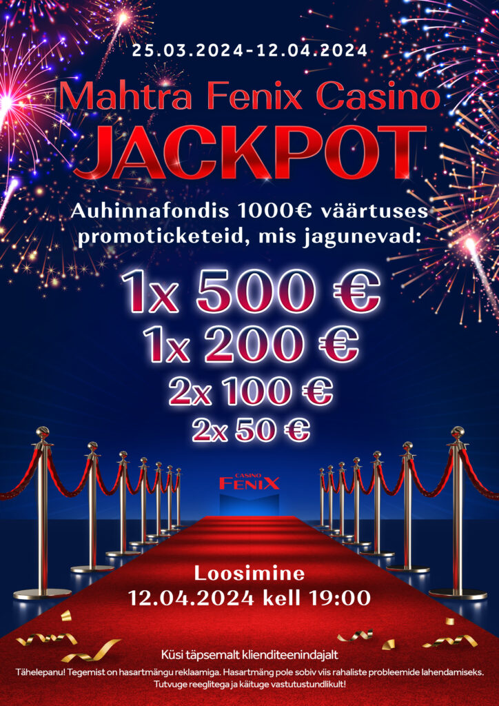 Mahtra Fenix Casino Jackpot