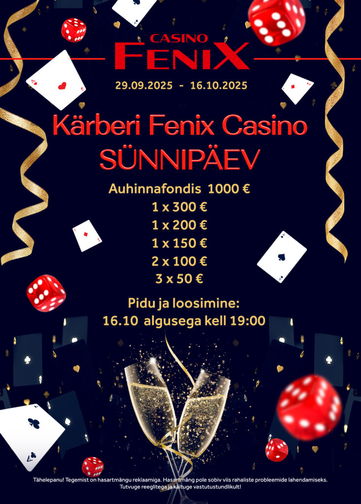 Kärberi Fenix Casino sünnipäev