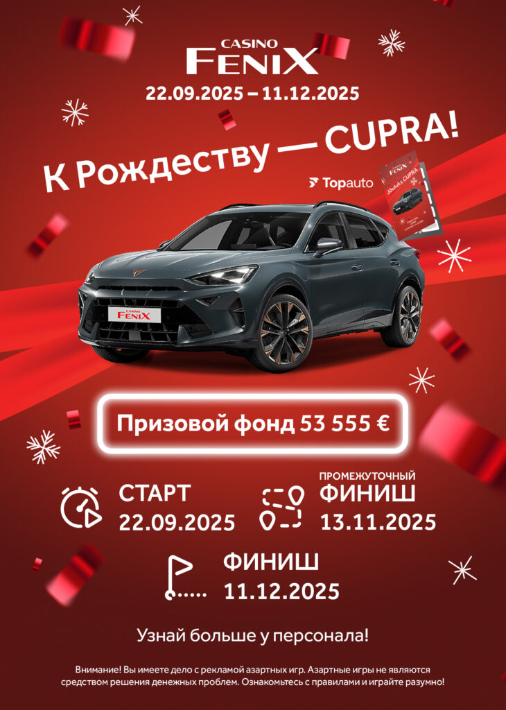 К рождеству — CUPRA К рождеству — CUPRA
